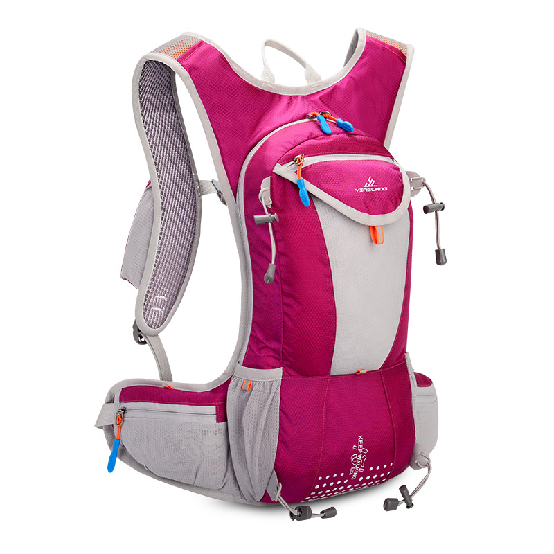 Mochila de ciclismo ligera EagleLang, transpirable y resistente, con bolsa de hidratación para running o montaña