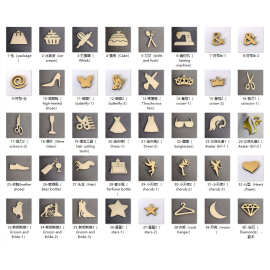 亚克力镜面字EVA英文字母Letter stickers创意墙贴创意镜面贴