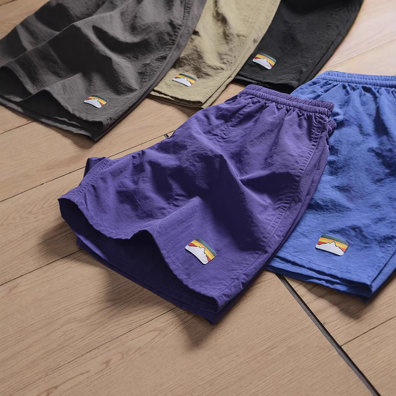 Japanese Patapin Alternative! Outdoor Functional Waterproof Breathable Quick-Dry 7inch Sports Fitness Men's Beach Shorts