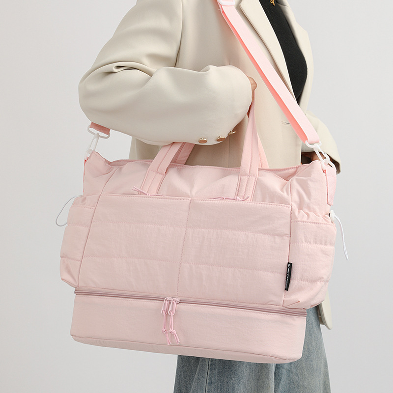 In-Stock New Large Travel Tote Fashionable Women's Luggage Bag Outdoor Gym Bag Multifunctional Overnight Bag Laptop Bag