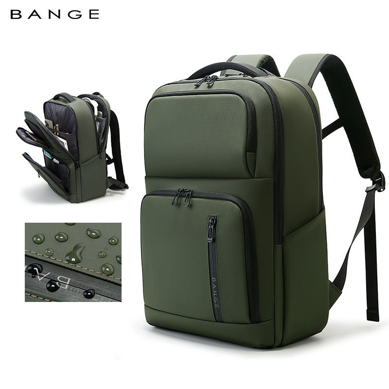 Bange New Product Backpack, Large Capacity Backpack, Men's Multi-Compartment High-End Business Computer Backpack, Student School Bag