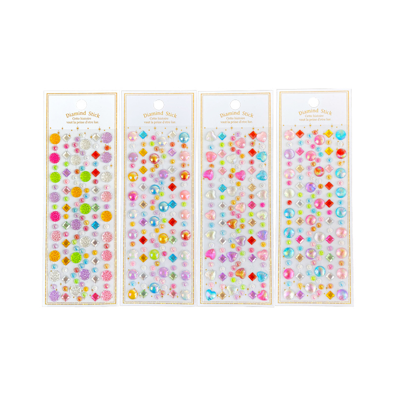 다채로운 보석 A 4 반복 없음