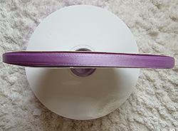 Cinta de embalaje al por mayor cinta de poliéster de alta densidad púrpura pastel de flores cinta de regalo cinta de lazo cinta