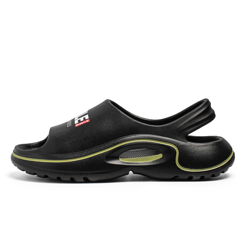 Verano transfronterizo nuevo estilo EVA chanclas de una palabra de suela gruesa pisando mierda sandalias de playa casuales zapatos de conducción de moda hombres