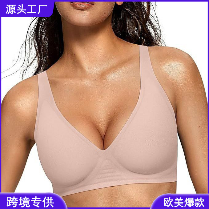 Amazon's Best-Selling Foreign Trade Plus-Size Bra, Leopard Print Seamless Underwear, Custom Bra, No Underwire, European and American Style Bra Amazon's Best-Selling Foreign Trade Plus-Size Bra, Leopard Print Seamless Underwear, Custom Bra, No Underwire, European and American Style Bra