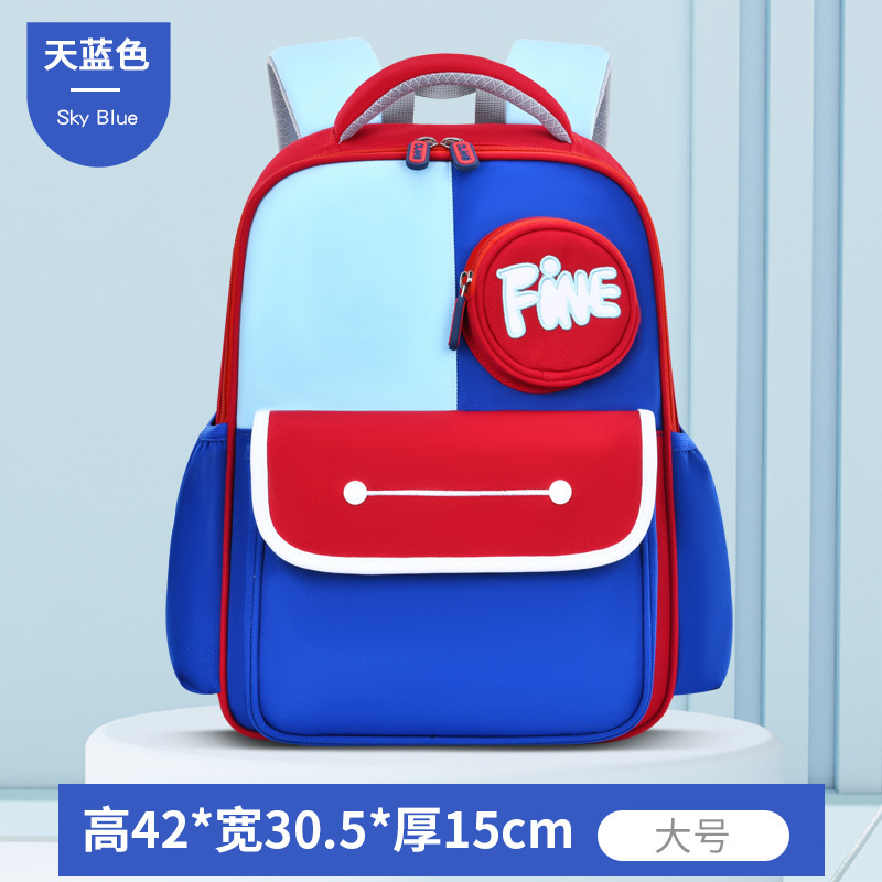 Nueva mochila escolar para estudiantes de primaria de gran capacidad para niños y niñas de grado 1 - 3 - 6 para niños mochila ligera