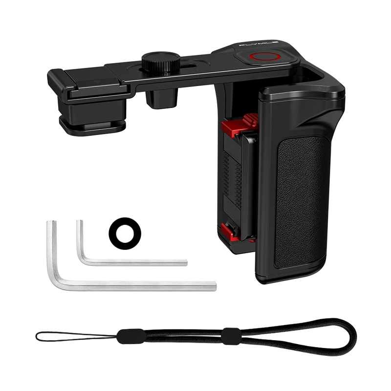 Для DJI Action 5pro — рукоятка для уличной фотографии и крепление к камере-спортсмену, расширение затвора, аксессуары для уличной съемки на улице