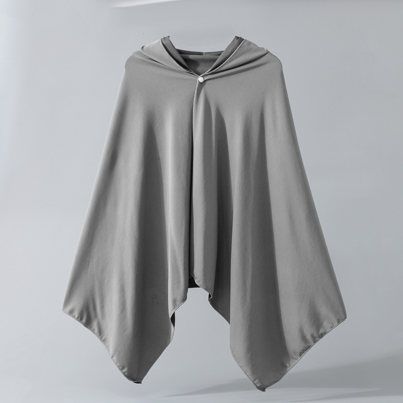 Cooling quick-dry beach cape, quick-dry hooded changing robe, absorbent towel, hot spring changing bathrobe wholesale Cooling quick-dry beach cape, quick-dry hooded changing robe, absorbent towel, hot spring changing bathrobe wholesale