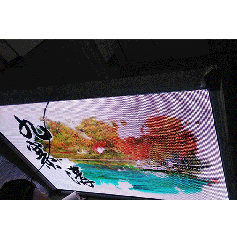 Zhengzhou suspension outdoor LED display outdoor P5 module LED display production 3