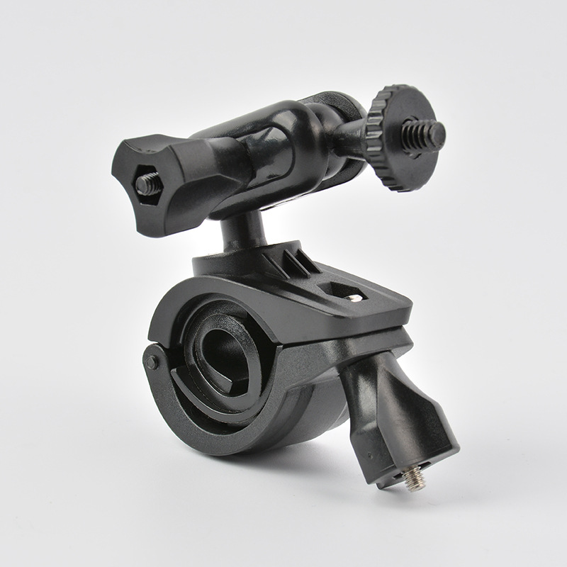 Soporte de grabadora de conducción para automóvil Soporte de fijación de espejo retrovisor de motocicleta Soporte de grabadora 360 Base universal