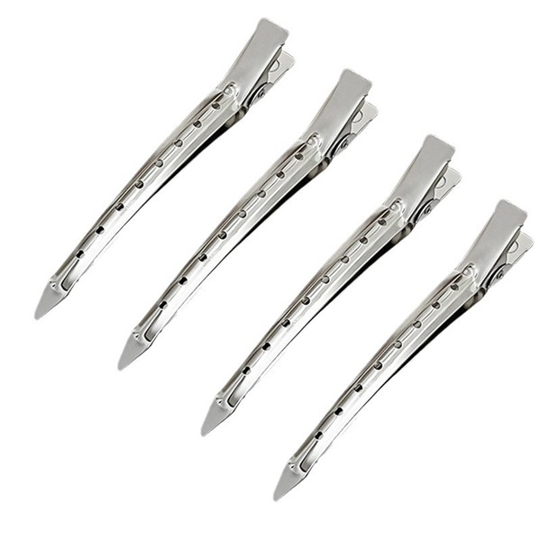 4.5 Style -shaped hairdressing duckbill holder hand push ripple clip…