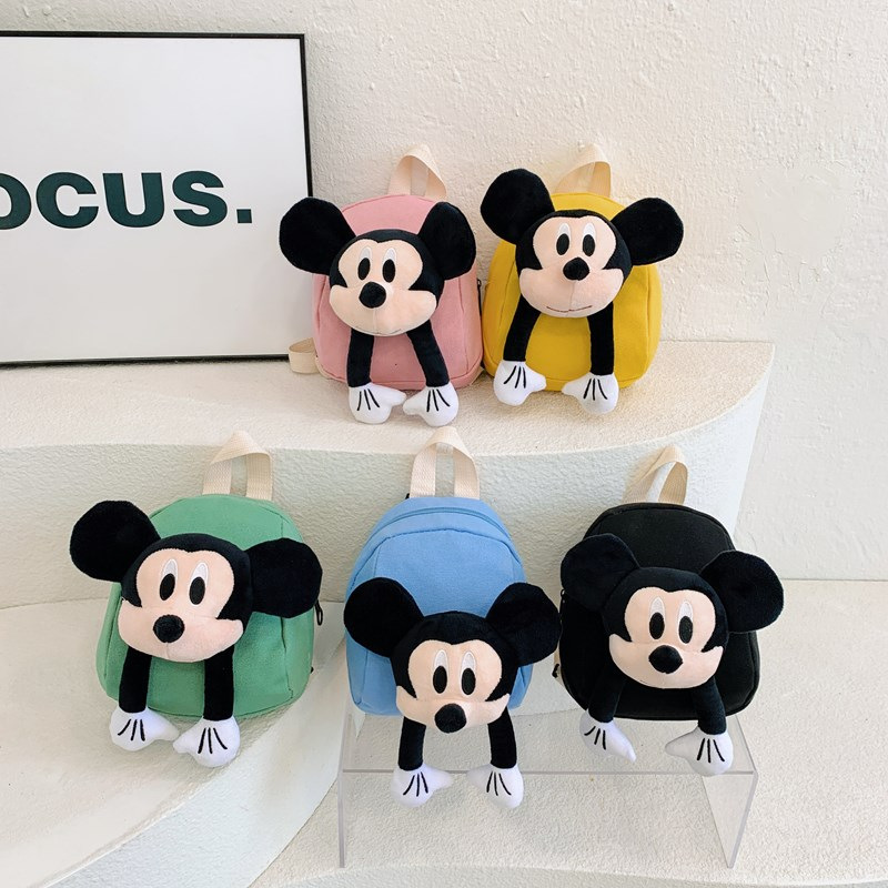 Kindergarten Kidsren's Small Backpack Cute Mickey Cartoon Girl Baby Mini Backpack Fashionable Super Cute Small School Bag