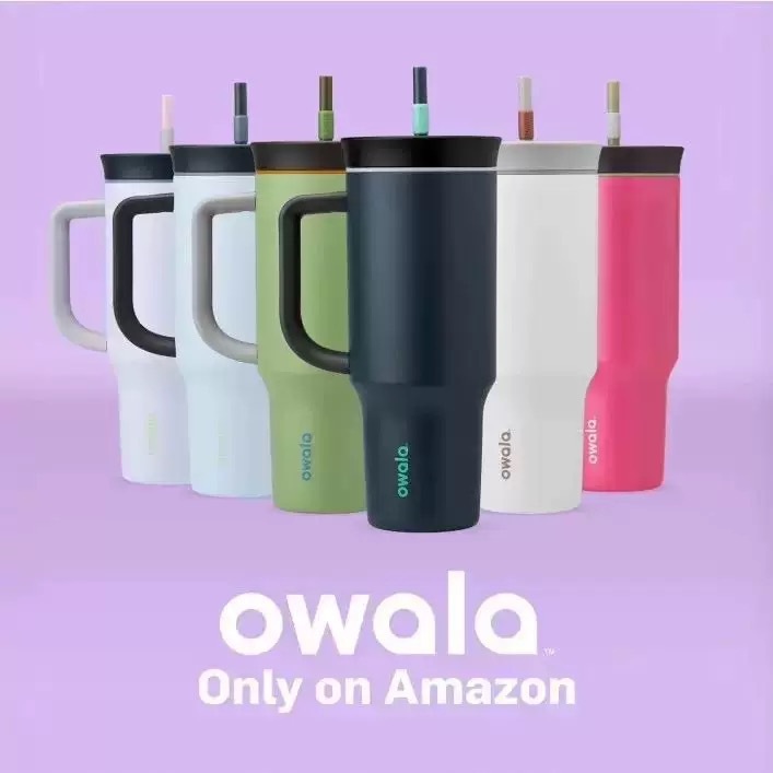 クロスボーダー owala40oz カーカップ車 304 ステンレス鋼真空断熱カップ大容量スポーツアイスカップ|undefined