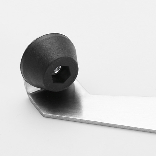 90 degree limiter door stop 304 stainless steel door stopper rubber wooden door anti-collision positioning left and right door top