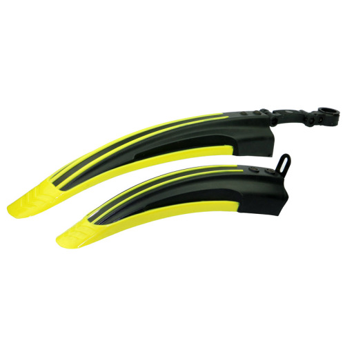 Mountain bike colorful fenders, mudguards, rain plate tiles, rainy day riding equipment, free screws