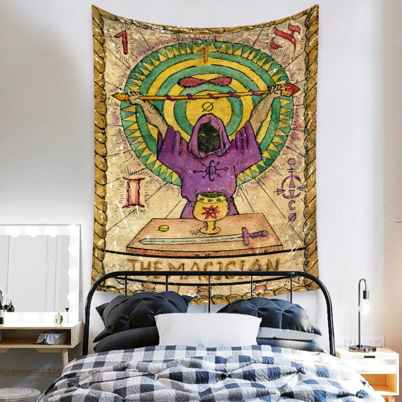 Tapestry Bohemian Tapestry Room Decoration Background Cloth Hanging Cloth Tapestry display picture 9