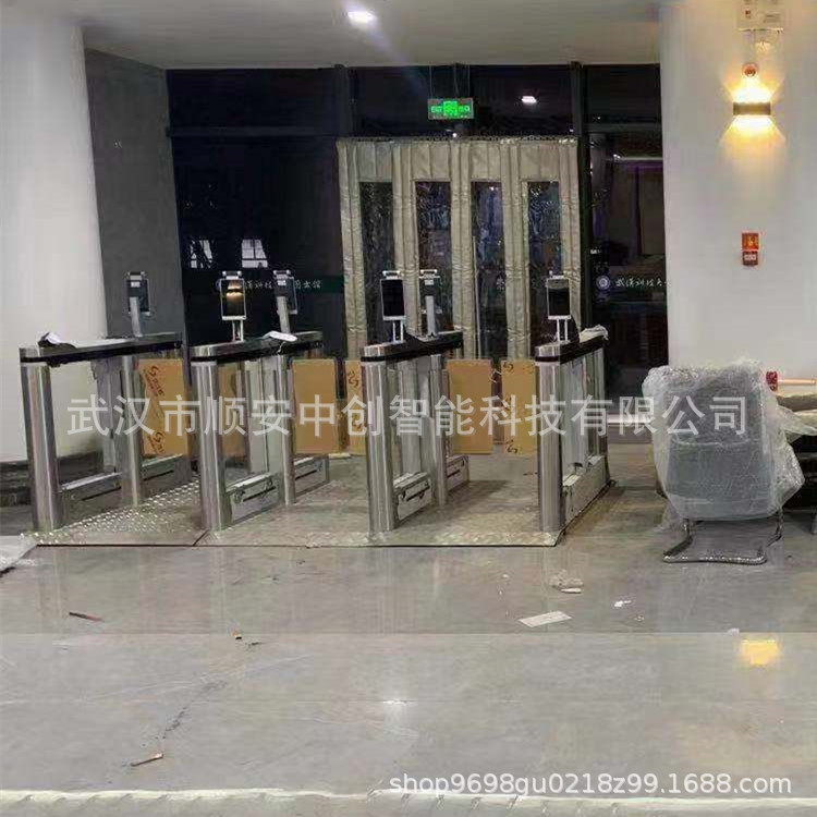 武汉速通门学校防撞摆闸人脸识别人员后台管理系统闸机人行通道闸