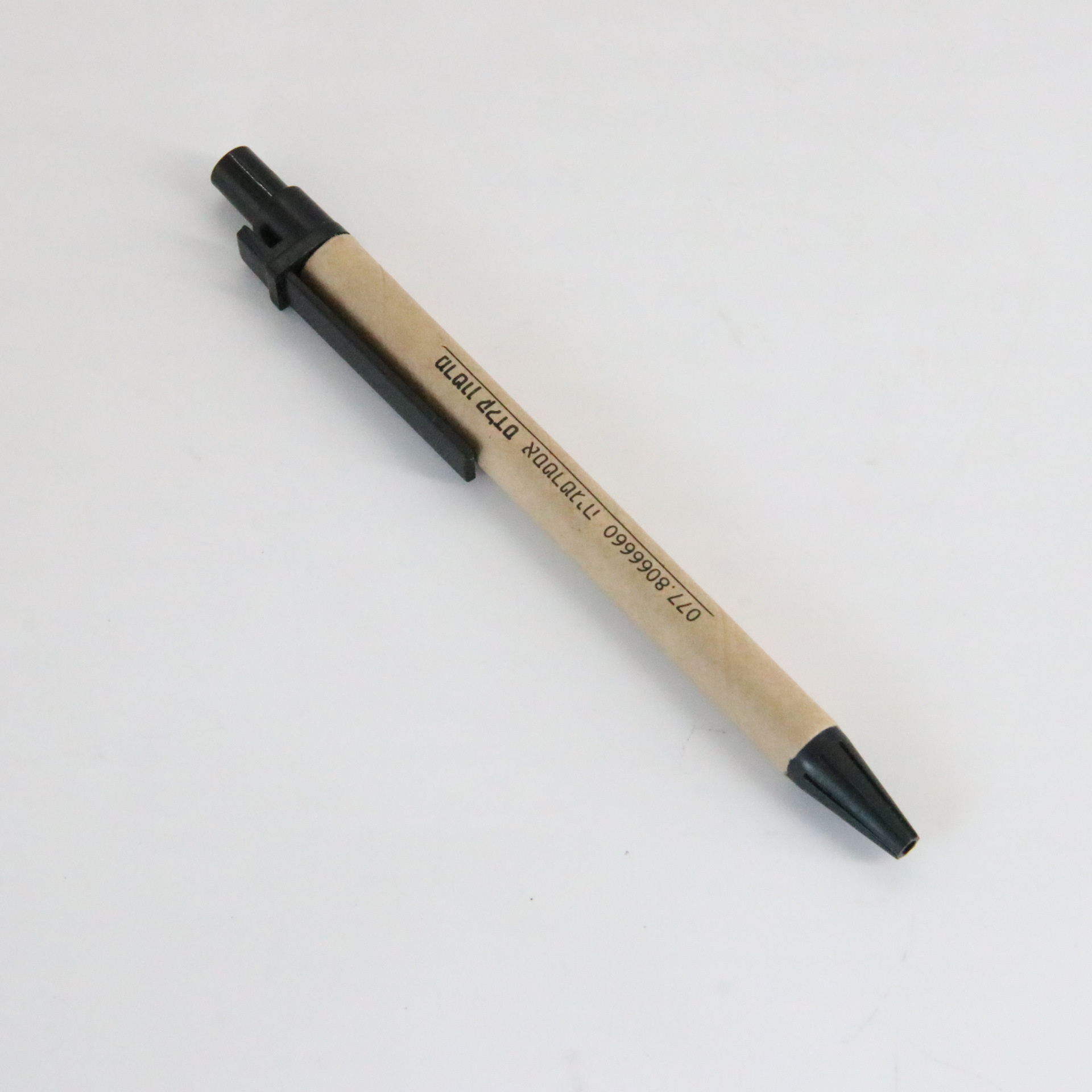 Prensa de tubo de papel pluma láser logo Bullet recarga de suministros escolares de oficina fábrica al por mayor publicidad pluma