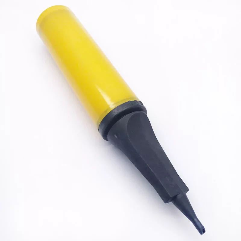 Inflador Portátil para Globos Doble Boquilla de Plástico Portátil para Globos