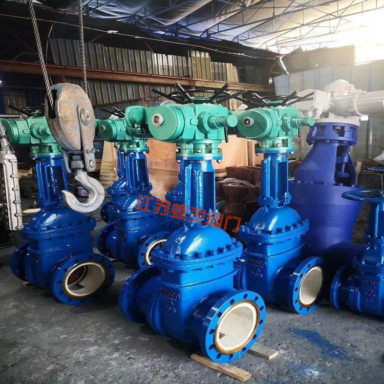 PZ941TC-10C洗煤厂专用 电动陶瓷闸阀DN600 WCB铸钢材质