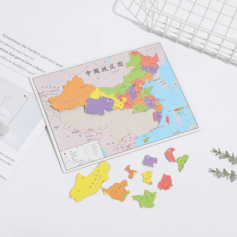 Китайские карты пазлы для детей бумажные пазлы