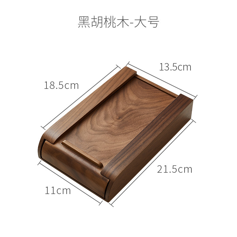 Creativo de madera extraíble artículos diversos pequeña caja de escritorio de oficina cajón caja de almacenamiento artefacto caja de lápiz invisible