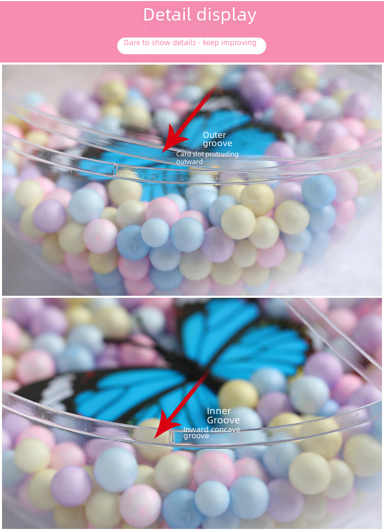 Clear Plastic Ornament Ball For Christmas Tree Decoration_voghion.com