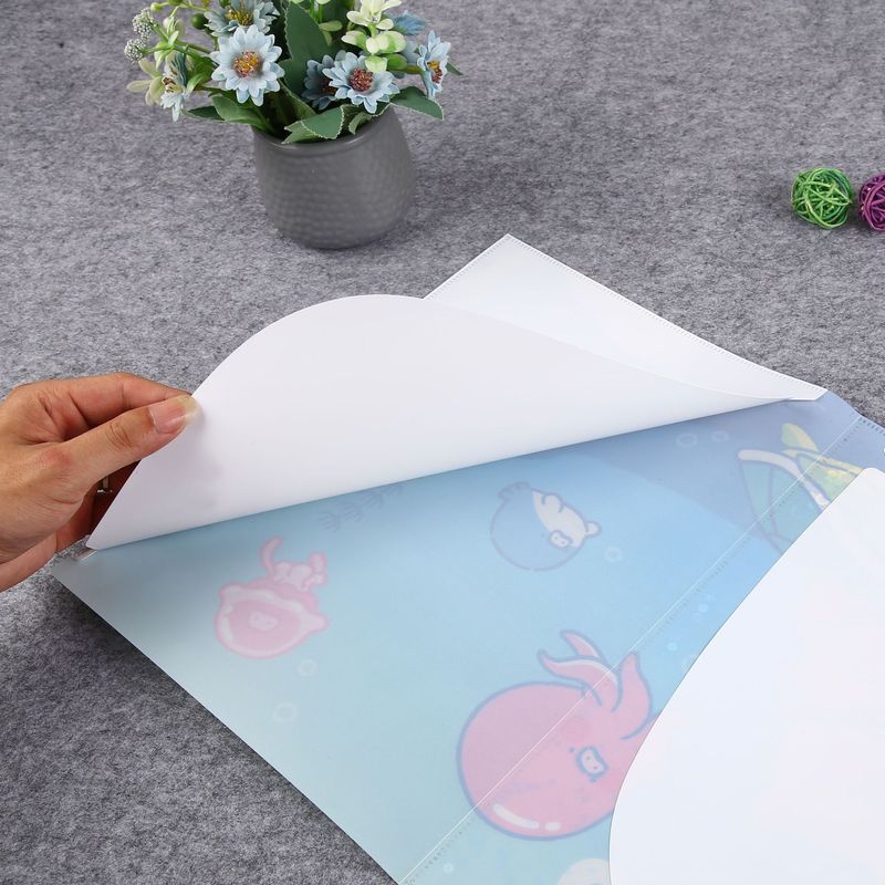 プラスチック製透明ファイルフォルダー、文房具、学生用パッド、会議用A4ファイルフォルダー、マット加工、グリッターボードクリップ、収納|undefined