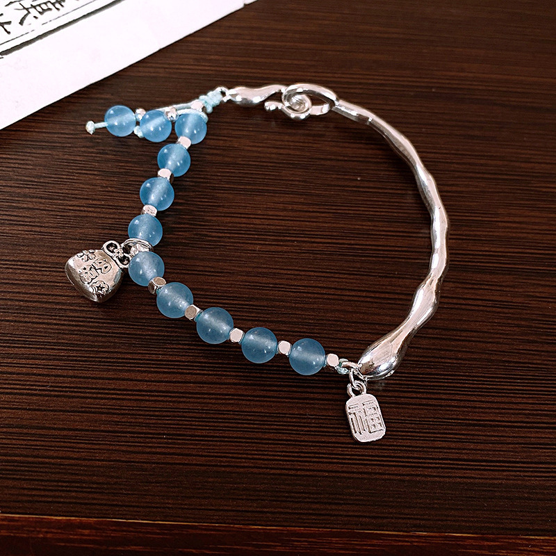 Diamante incrustado ZIRCON mariposa OPAL pulsera personalidad temperamento pulsera de moda todo partido pulsera artística al por mayor