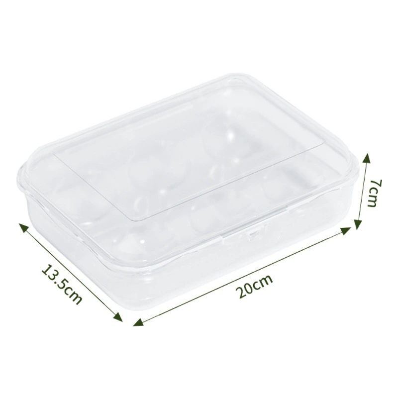 Открытый противоударный ящик для яиц Ящик для хранения Портативный Кемпинг Небьющийся лоток для яиц Бытовой пластиковый защитный ящик Путешествия Защита от падения