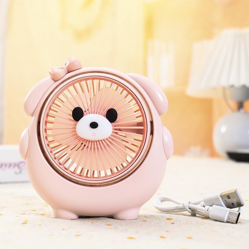 Light Pink Puppy-Fan