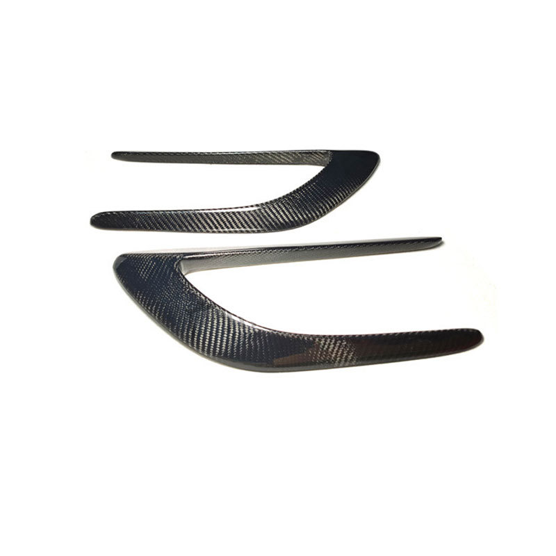 Suitable for Mercedes-Benz C- class W205 carbon fiber leaf plate air outlet to double door sports side air outlet decoration