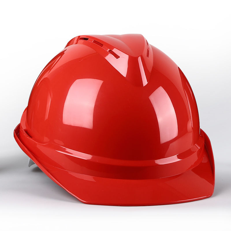 国标ABS安全帽工地男透气建筑工程施工劳保加厚d制防护头盔印字