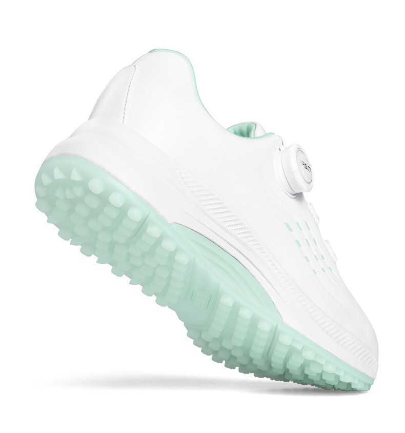Giày golf nữ PGM mùa hè chống thấm, đế nhẹ không đinh — XZ373 [Loại hồi phục chậm] Màu trắng anh đào rơi, XZ373 [Loại hồi phục chậm] Gió trắng chi tiết 22