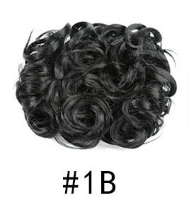 Nueva Peluca de comercio exterior de las mujeres europeas y americanas cabeza de bola de pelo rizado Cola de Caballo pelo Bud peine bolsa de pelo multicolor al por mayor opcional