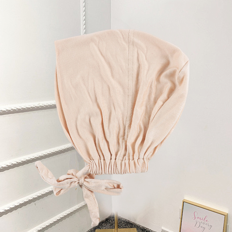 새로운 모달 솔리드 컬러 심플한 탄성 밴드 바텀 캡 끈 조절이 가능한 솔리드 컬러 캡