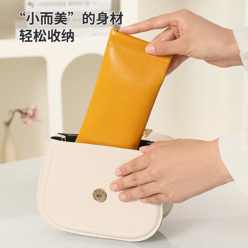 メガネ収納袋抗圧ポータブルサングラス自動開閉スプリング収納ボックスアイ収納袋女性用|undefined