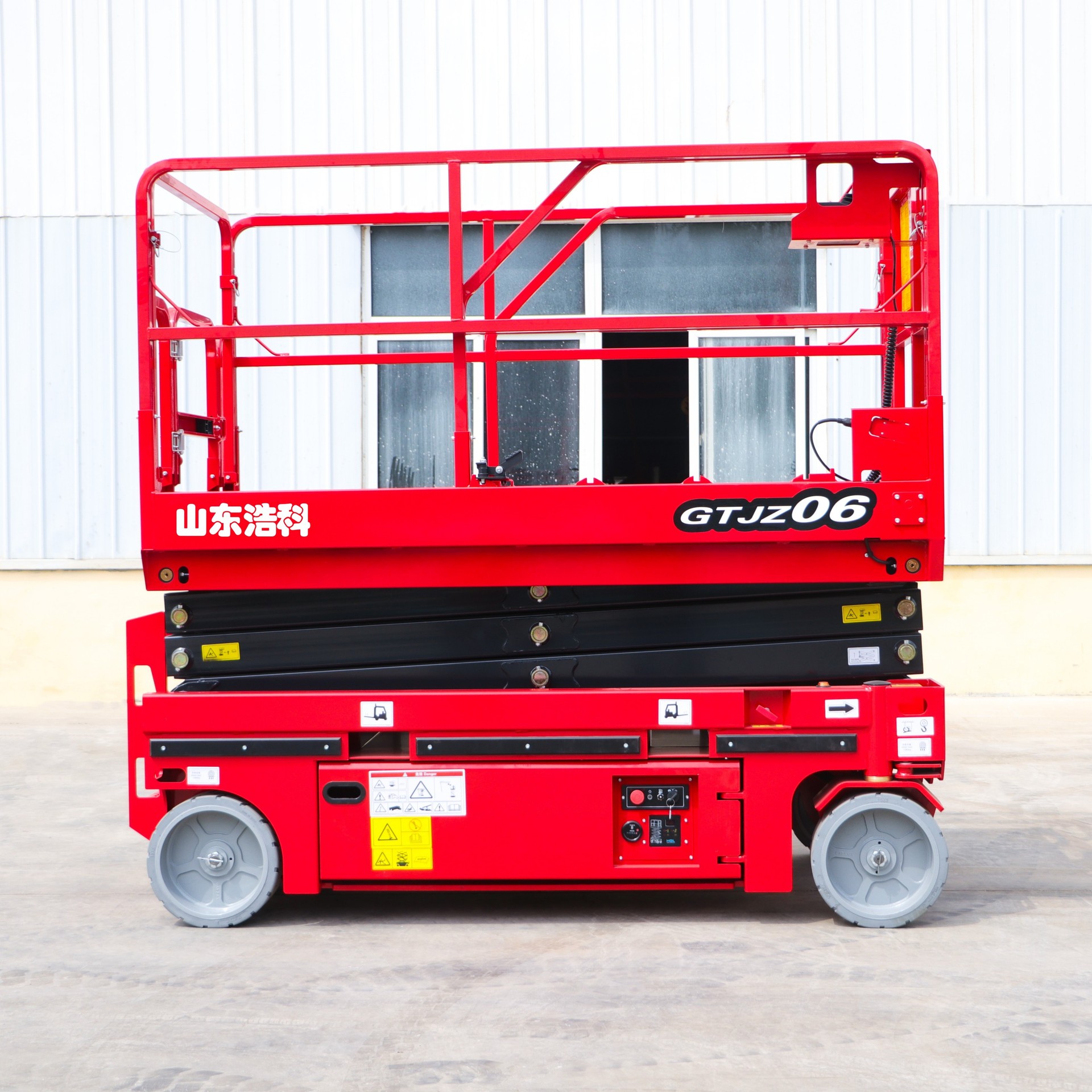 全自行剪叉6米升降车走升降机电动移动式高空作业登高车可移动