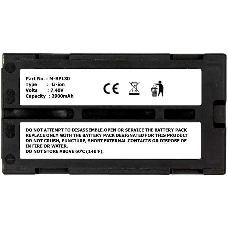 Аккумулятор Применимая M-BPL30 VM-BPL13A AG-BP15P VM-E530A VDR-D160 GR-DVL