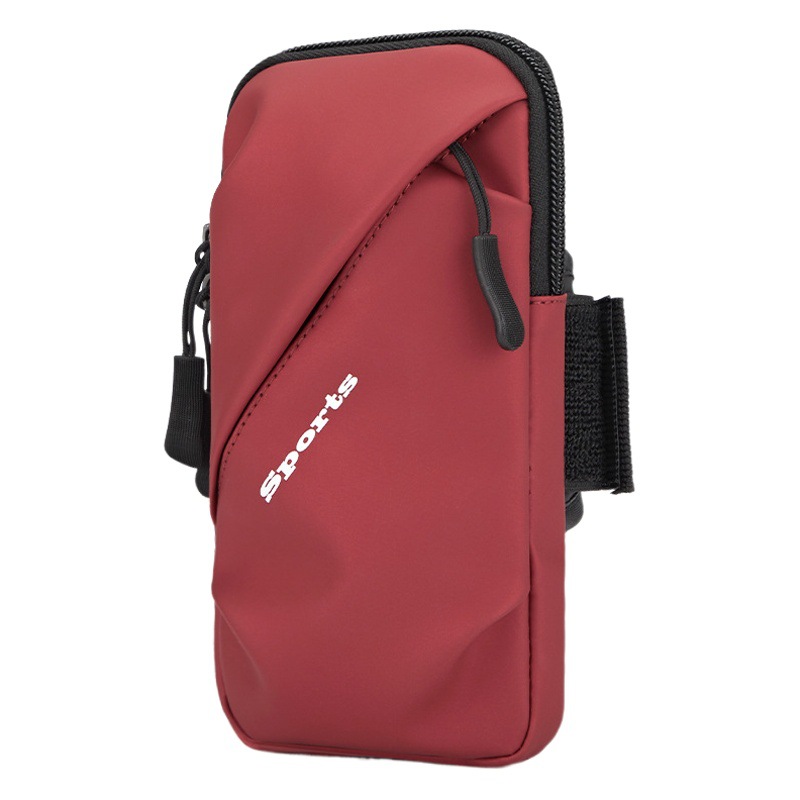 Huawei Running Mobile Phone Arm Bag Men's and Women's Sports Mobile Phone Arm Set Apple Mobile Phone Arm Band Fitness Wrist Bag Arm Bag