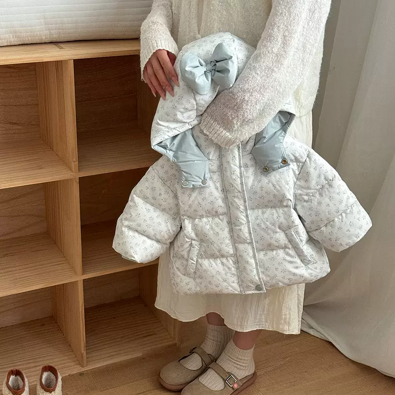 宝宝羽绒服2024婴幼儿冬装加厚女童羽绒外套婴小童衣服中长款 a类