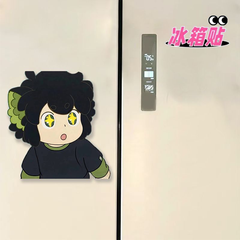 罗小黑战记2动漫电影周边磁吸冰箱贴可爱卡通装饰物料礼物亚克力|undefined