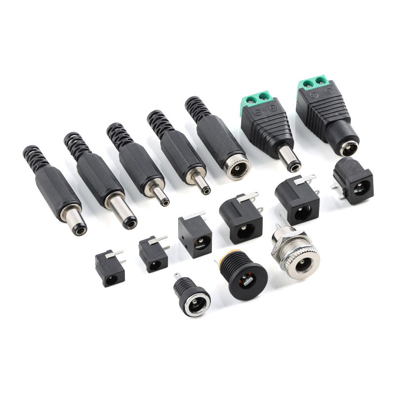 DC power plug and socket 002/005 3.5-1.1/1.35 5.5-2.1/2.5MM DC high-temperature resistant