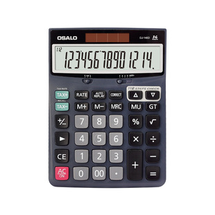 Check number Review calculator osou office DJ140D desktop calculator 14-digit export cross-border available
