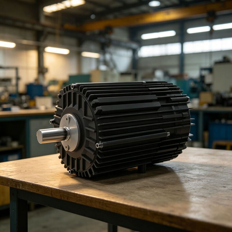 Permanent Magnet Synchronous Motor Ec Fan Motor for Animal Husbandry Single-Phase 220V Livestock Fan Motor