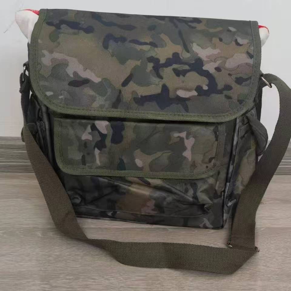 Double-Pocket Work Bag, Shoulder Bag, Tactical Backpack, New Command Work Bag, Multi-Functional Flame-Retardant and Waterproof Shoulder Bag