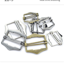 批发西装纽子马甲调节扣目字金属日子围裙背带裤卡扣衣服配件现货