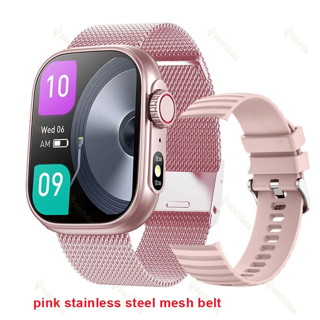 Умные часы Zw39 с Bluetooth, сердечным ритмом, вызовами, музыкой и функциями здоровья