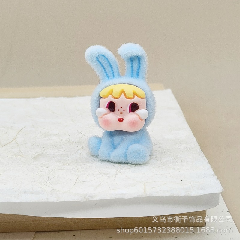 漫画樹脂植毛人形キーホルダーペンダントクリエイティブかわいい立体人形装飾品バッグペンダントギフト卸売|undefined