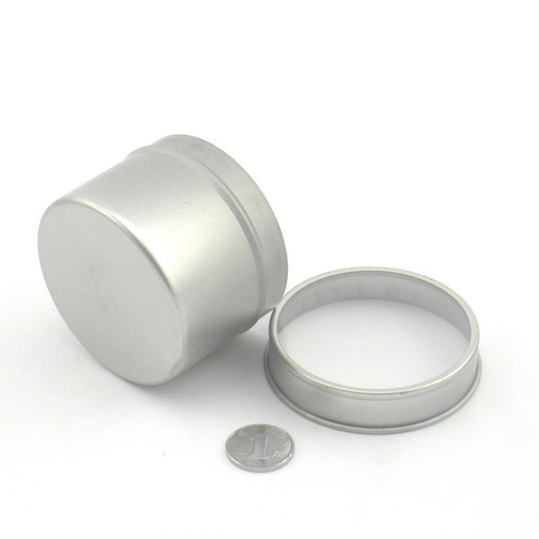 马口铁开窗圆罐 亚克力开窗 拉伸圆罐生产厂家  制罐厂家